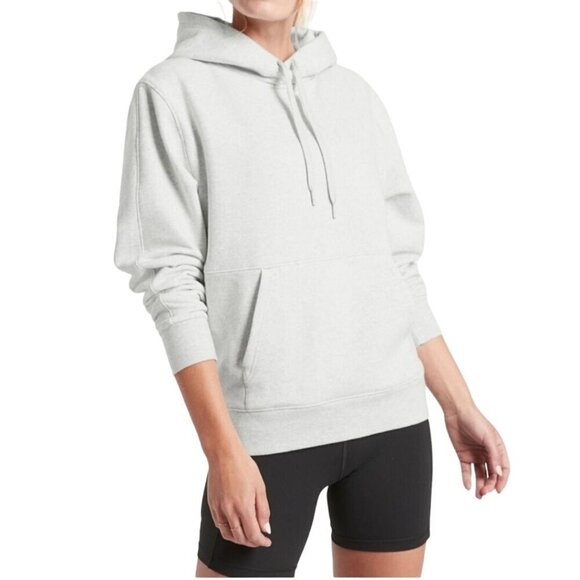 Athleta Retroplush Heather Hoodie Spring 2022 Super Soft Size M - Picture 1 of 7